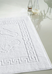 OOYYO Jakarlı Ayak Havlusu ( ayak izli )